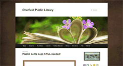 Desktop Screenshot of chatfieldpubliclibrary.org